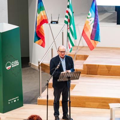 Maratona per Pace la Cisl Marche riempie l’Ateneo di Ancona  per Gaza e contro ogni guerra