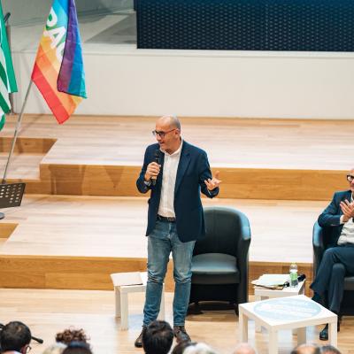 Maratona per Pace la Cisl Marche riempie l’Ateneo di Ancona  per Gaza e contro ogni guerra