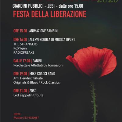 25 Aprile 2026 Festa della Liberazione