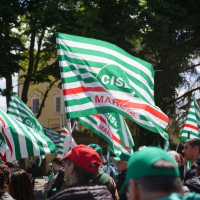 "Lavoro diginitoso" il Primo Maggio 2026 di CGIL CISL UIL Marche