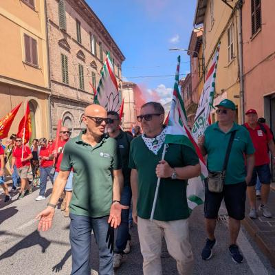 Electrolux, manifestazione nazionale a Cerreto d’Esi contro 1.400 esuberi e la chiusura dello stabilimento