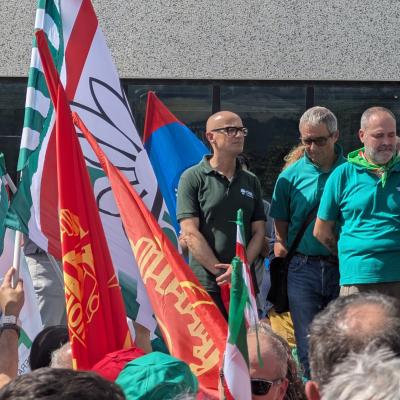 Electrolux, manifestazione nazionale a Cerreto d’Esi contro 1.400 esuberi e la chiusura dello stabilimento