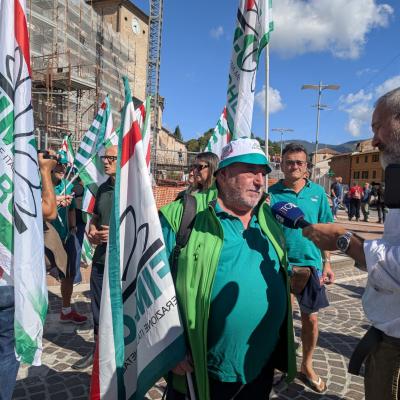 Electrolux, manifestazione nazionale a Cerreto d’Esi contro 1.400 esuberi e la chiusura dello stabilimento
