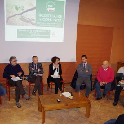 Ricostruire le comunità: esperienze e prospettive per i territori colpiti dal sisma