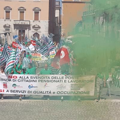 Contro la privatizzazione di Poste Italiane: 2 luglio manifestazione regionale ad Ancona