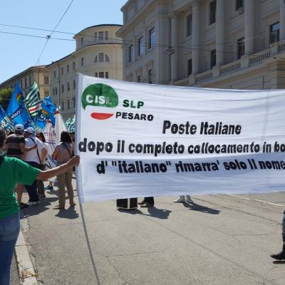 Contro la privatizzazione di Poste Italiane: 2 luglio manifestazione regionale ad Ancona