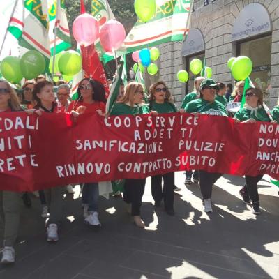 Fuori servizio, contratto adesso. 6 Maggio 2016 sciopero e corteo ad Ancona