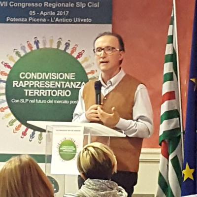 Dario Dominici riconfermato alla guida della Slp Cisl Marche