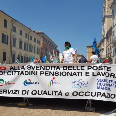 Contro la privatizzazione di Poste Italiane: 2 luglio manifestazione regionale ad Ancona