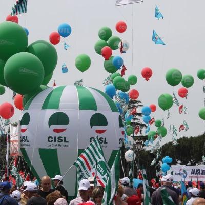 Foto Manifestazione nazionale Cgil Csil Uil Roma 22 giugno 2013