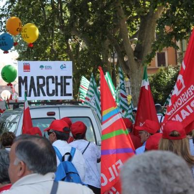 Foto Manifestazione nazionale Cgil Csil Uil Roma 22 giugno 2013