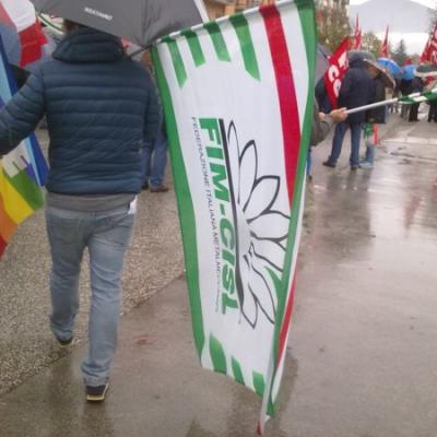 Le immagini delle manifestazioni nelle Marche