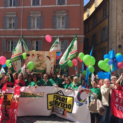 Fuori servizio, contratto adesso. 6 Maggio 2016 sciopero e corteo ad Ancona