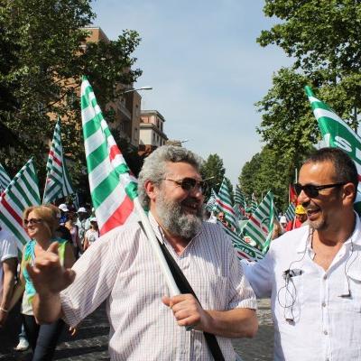 Foto Manifestazione nazionale Cgil Csil Uil Roma 22 giugno 2013