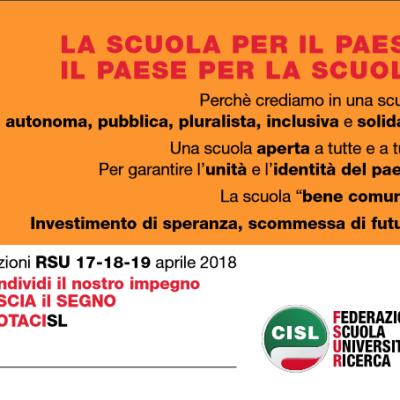 Rsu Day 2018: Annamaria Furlan apre ad Ancona la campagna per le elezioni dei rappresentanti dei lavoratori di Pubblico impiego, Scuola, Università e Ricerca