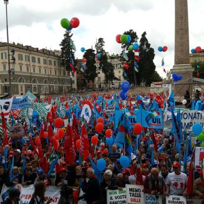 A testa alta: pensionati marchigiani in Piazza a Roma il 19 maggio per la riforma del sistema previdenziale.