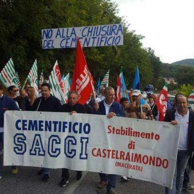 Cementificio Sacci: solo una settimana per scongiurare 71 licenziamenti