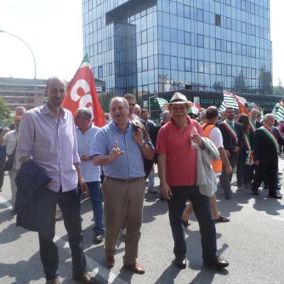 Foto Manifestazione Fabriano, venerdì 12 luglio 2013 - Indesit