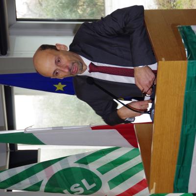 Sauro Rossi, è il nuovo segretario della Cisl Marche