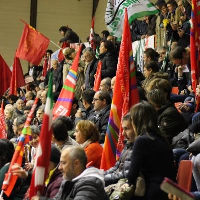 Le immagini delle manifestazioni nelle Marche