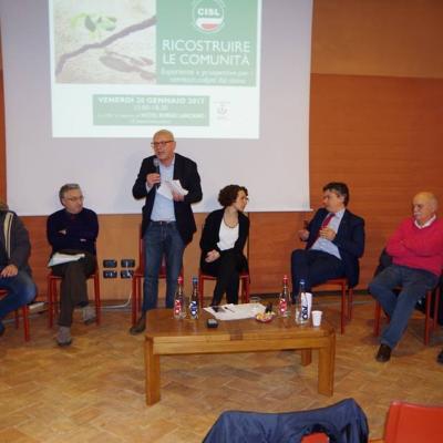 Ricostruire le comunità: esperienze e prospettive per i territori colpiti dal sisma