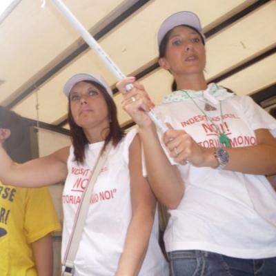 Foto Manifestazione Fabriano, venerdì 12 luglio 2013 - Indesit