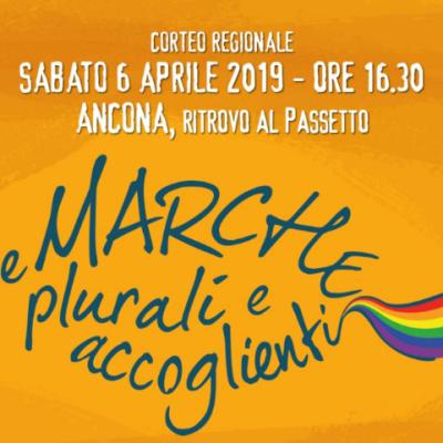 Le Marche plurali ed accoglienti  in corteo ad Ancona