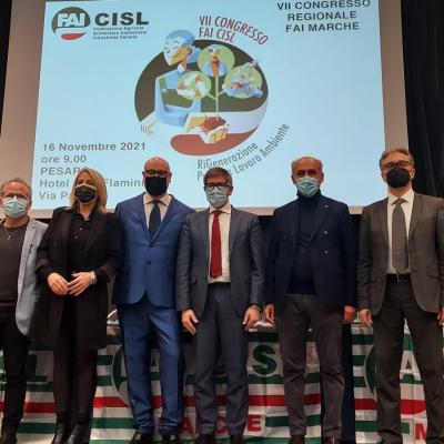 "RiGenerazione: persona, lavoro, ambiente” Danilo Santini confermato alla guida della  Fai Cisl Marche