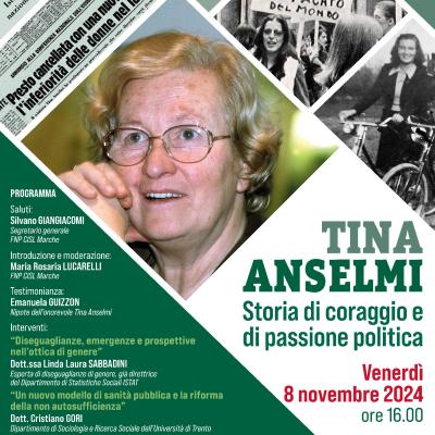 CISL Marche alle Muse celebra Tina Anselmi, Ferracuti:"Vogliamo discutere la sanità regionale"