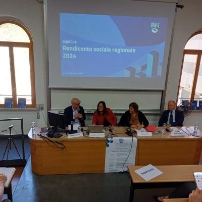 CISL Marche alla presentazione del Rendiconto Sociale INPS Marche 2024