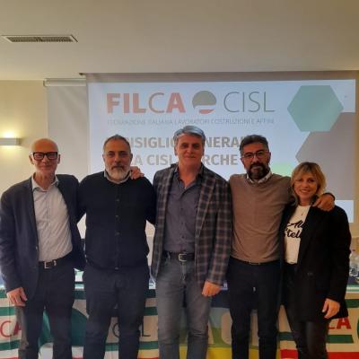 Nuova Segreteria per FILCA CISL Marche: in squadra con Lasca, eletti Calcabrini e Santoro