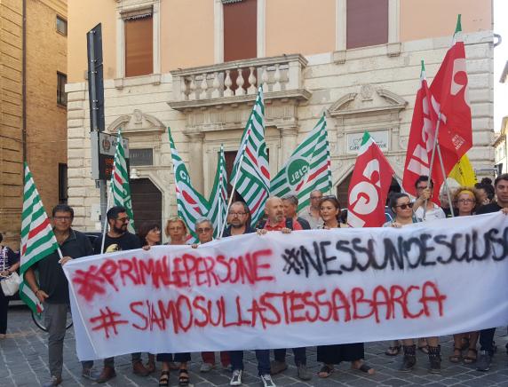 Sea Watch 3: presidio ad Ancona per l'accoglienza, la giustizia e la legalità