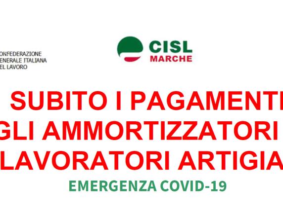 Cgil, Cisl e Uil Marche: Subito il pagamento degli ammortizzatori per i lavoratori dell'artigianato. 21 luglio Sit in e manifestazione regionale ad Ancona