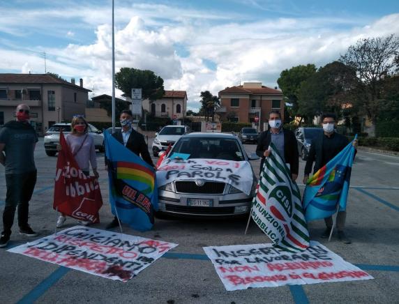 Area Vasta 1: manifestazione dei dipendenti contro la carenza cronica di personale e il mancato riconoscimento dei premi Covid
