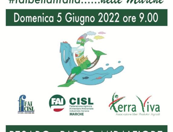 “FAI BELLA L’ITALIA 2022 ”A Pesaro la Giornata ecologica FAI CISL Marche