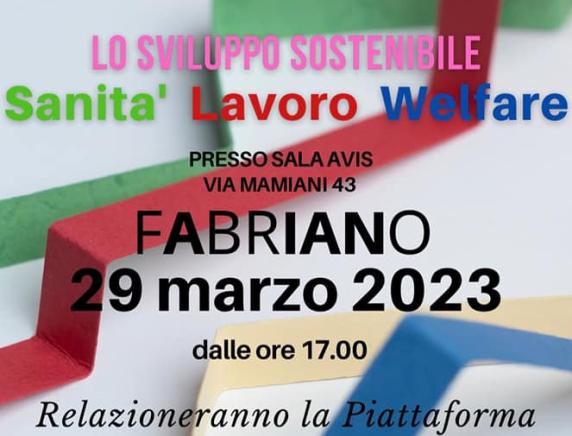 Lo sviluppo sostenibile a Fabriano assemblea territoriale #versomarche2025