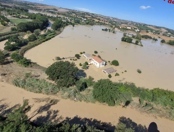 Alluvione Valle del Misa e del Nevola  Sindacati: " Gli argini dei fiumi vanno messi in sicurezza"