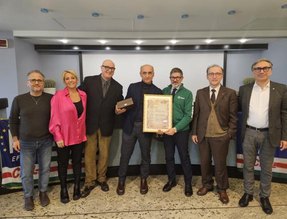 A Fermo Consiglio Generale della Fai-Cisl Marche Consegnata la medaglia del “Seminatore d’Oro” a Gabriele Monaldi