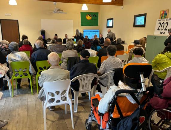 Nell’ottavo anniversario del terremoto, i sindacati dei pensionati visitano il cantiere del centro disabili e Alzheimer di Camerino