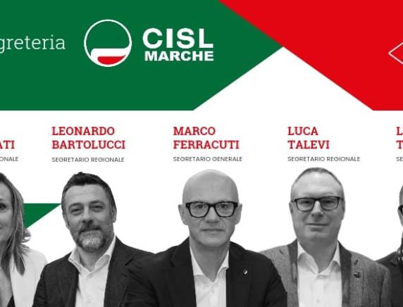 CISL Marche: nuova segreteria, nuove deleghe per un futuro di crescita e inclusione