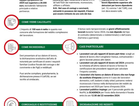 Bonus Natale 2024 per i lavoratori dipendenti scopri tutti i requisiti