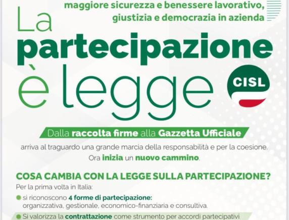 Partecipazione. Approvato in Senato il ddl Cisl sulla democrazia economica. Fumarola: “Con approvazione “Legge Sbarra” si scrive una pagina storica per il lavoro e la democrazia economica del nostro Paese”