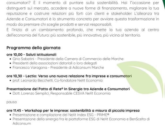 L'alleanza fra Aziende e Consumatori