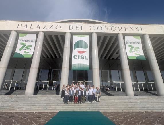 La CISL Marche al XX Congresso nazionale a Roma