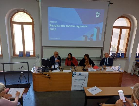 CISL Marche alla presentazione del Rendiconto Sociale INPS Marche 2024