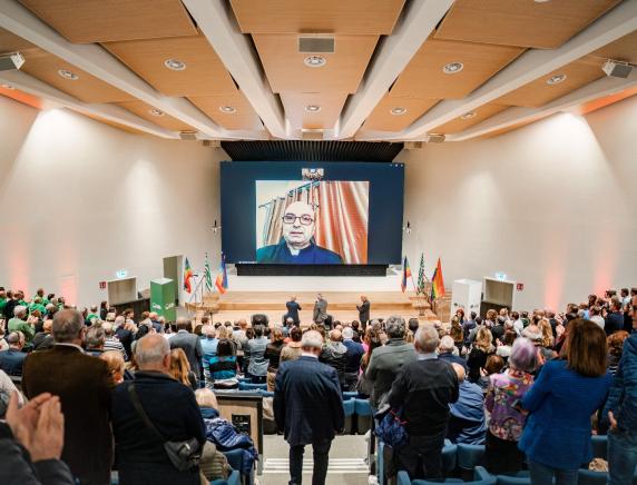 Maratona per Pace la Cisl Marche riempie l’Ateneo di Ancona  per Gaza e contro ogni guerra