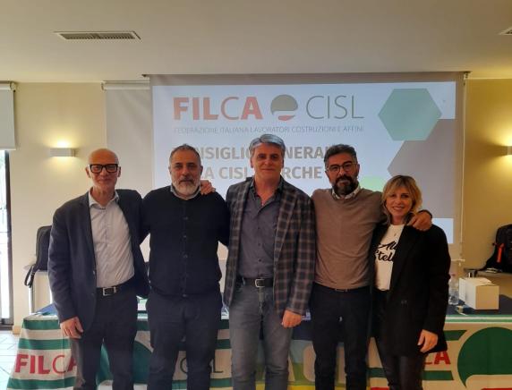 Nuova Segreteria per FILCA CISL Marche: in squadra con Lasca, eletti Calcabrini e Santoro