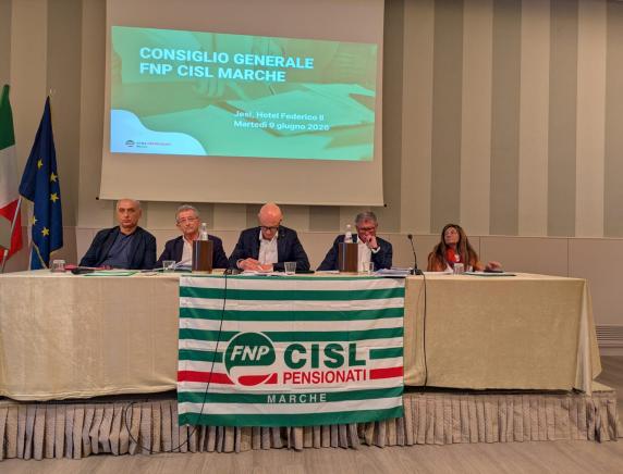 La vita non va in pensione. A Jesi, i Pensionati della Cisl Marche rinnovano la Segreteria regionale.