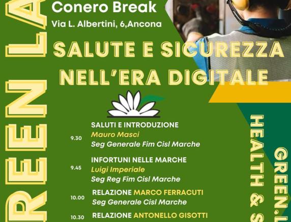 Fim CISL Marche:Salute e sicurezza nell' era digitale