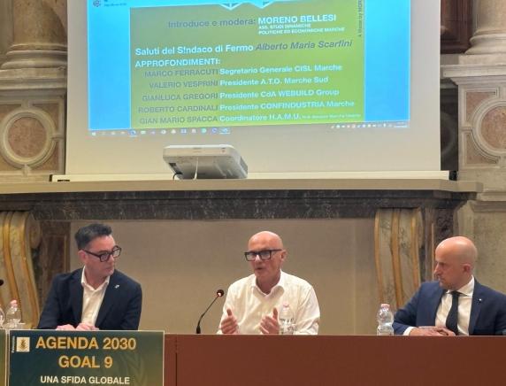 Agenda 2030, Ferracuti: «Innovazione e infrastrutture devono mettere al centro le persone»